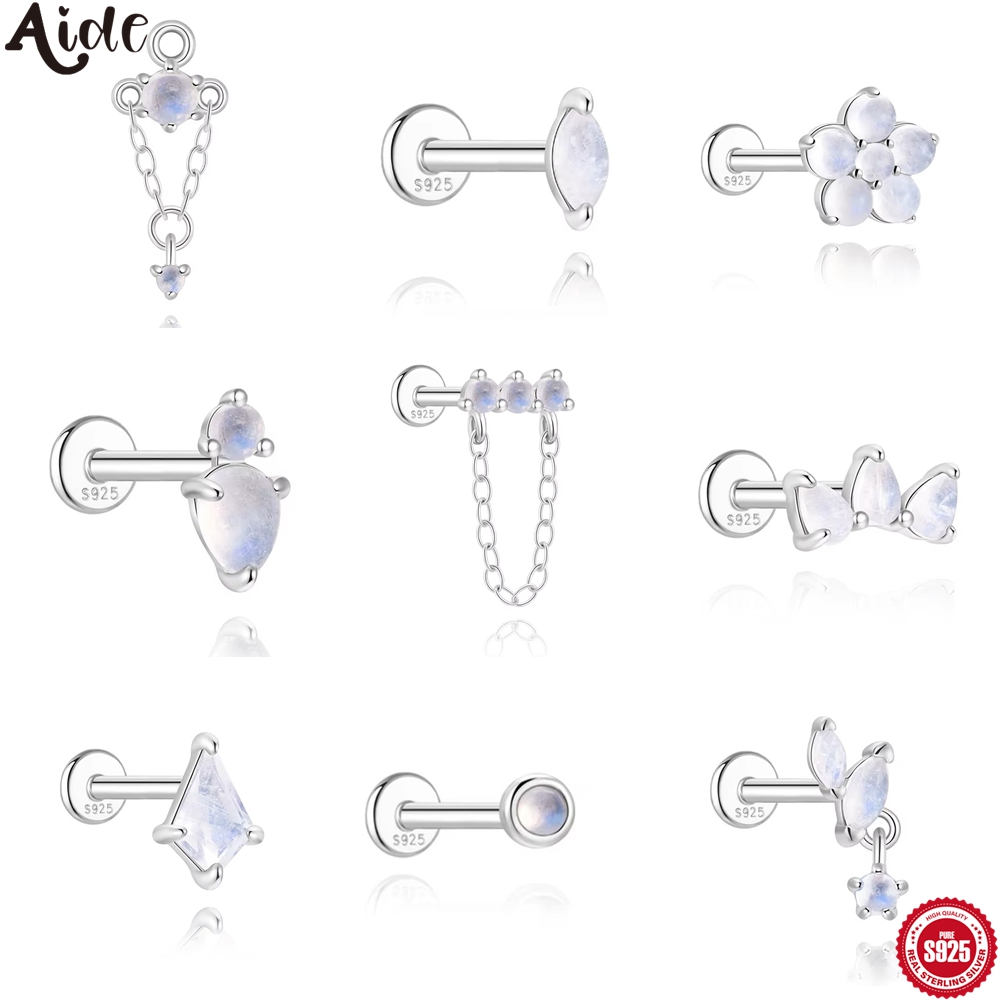 Body Jewelry Ear Piercing - Aide-pendientes de plata de ley 925