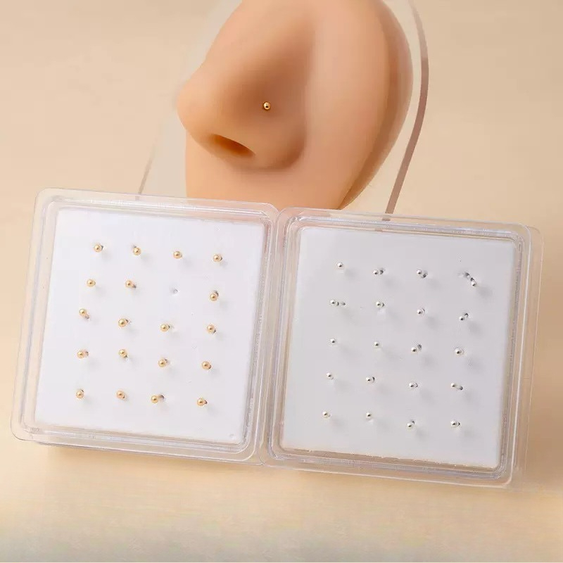Body Jewelry Display Case - Caja de joyería de plata para