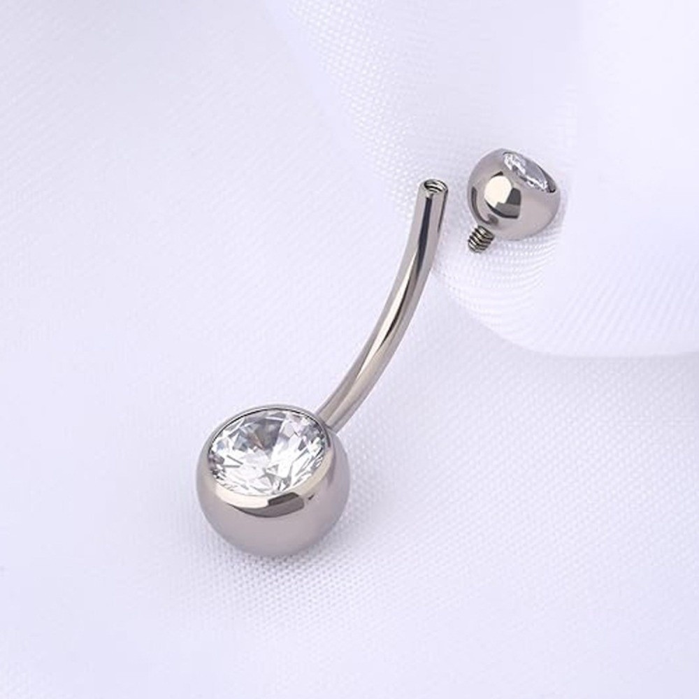 Body Jewelry Titanium - Anillos de ombligo de Material de