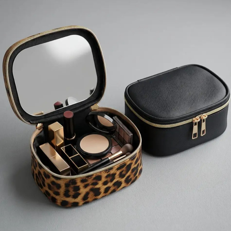 Body Jewelry Waterproof - Bolsa de Maquillaje 2026 con Espejo,