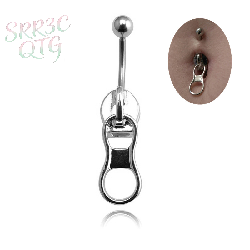 Body Jewelry Hot - Anillos de ombligo de acero inoxidable