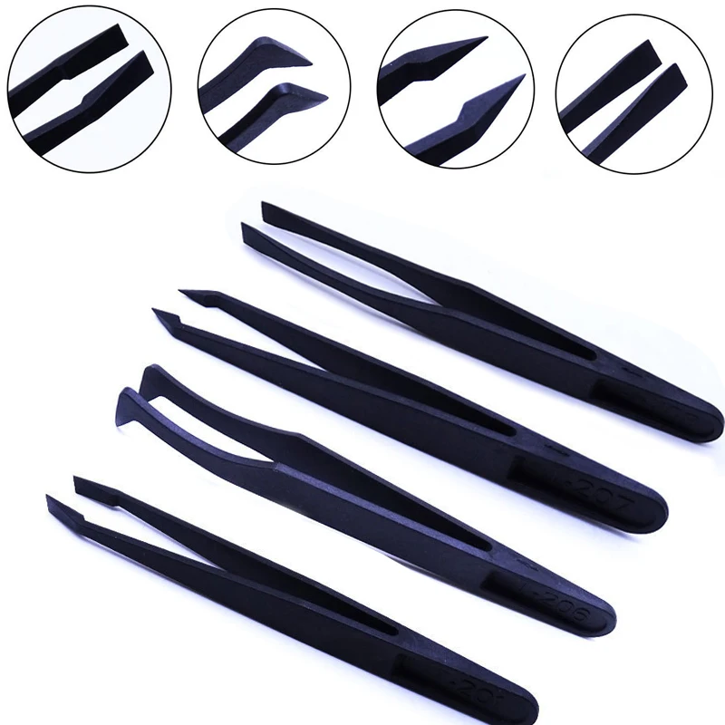 Body Jewelry Tool - Kit de pinzas antiestáticas de fibra