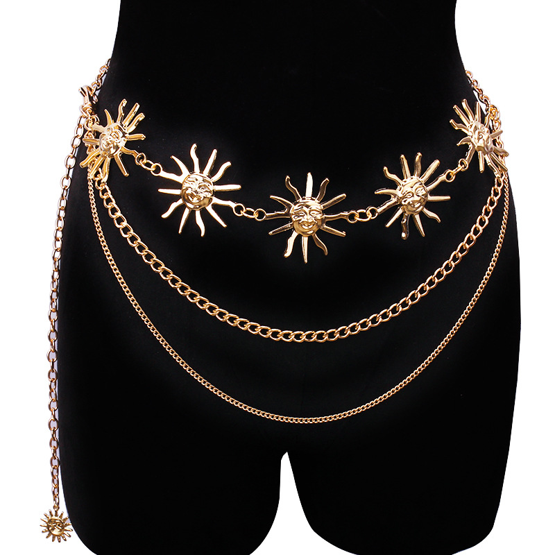 Body Jewelry Usa - Cinturones de cintura de Metal con