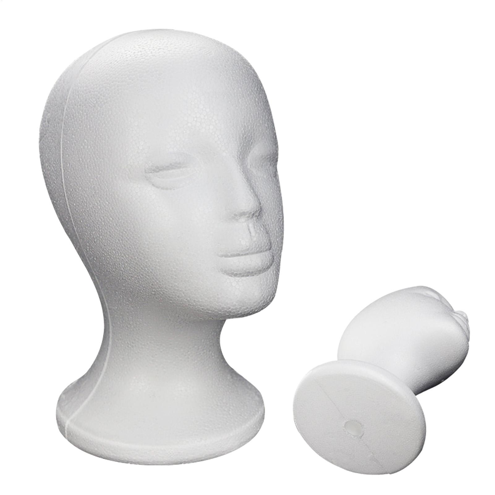 Body Jewelry Display Case - Cabeza de Maniquí de espuma, modelo