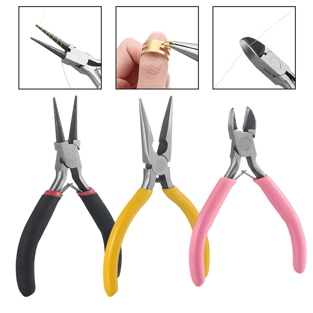 Body Jewelry Tool - 3 unids/set 3 estilos alicates de