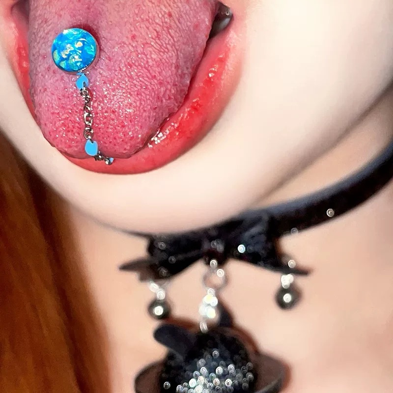 1 Pieza Piercing de Lengua de  - Body Jewelry Titanium reseña y precio