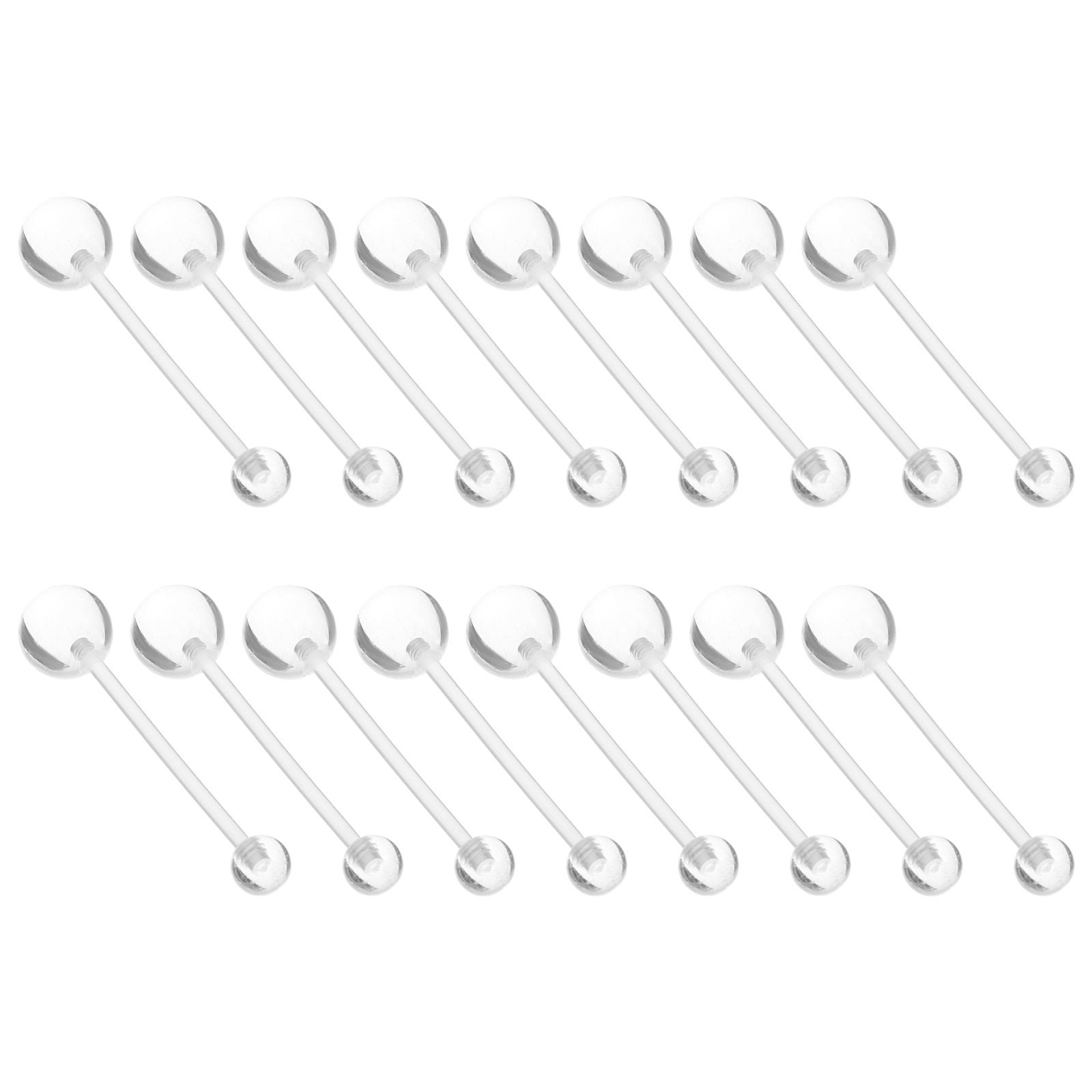 16 Piezas de Anillos Invisible - Body Jewelry For Sensitive Skin reseña y precio