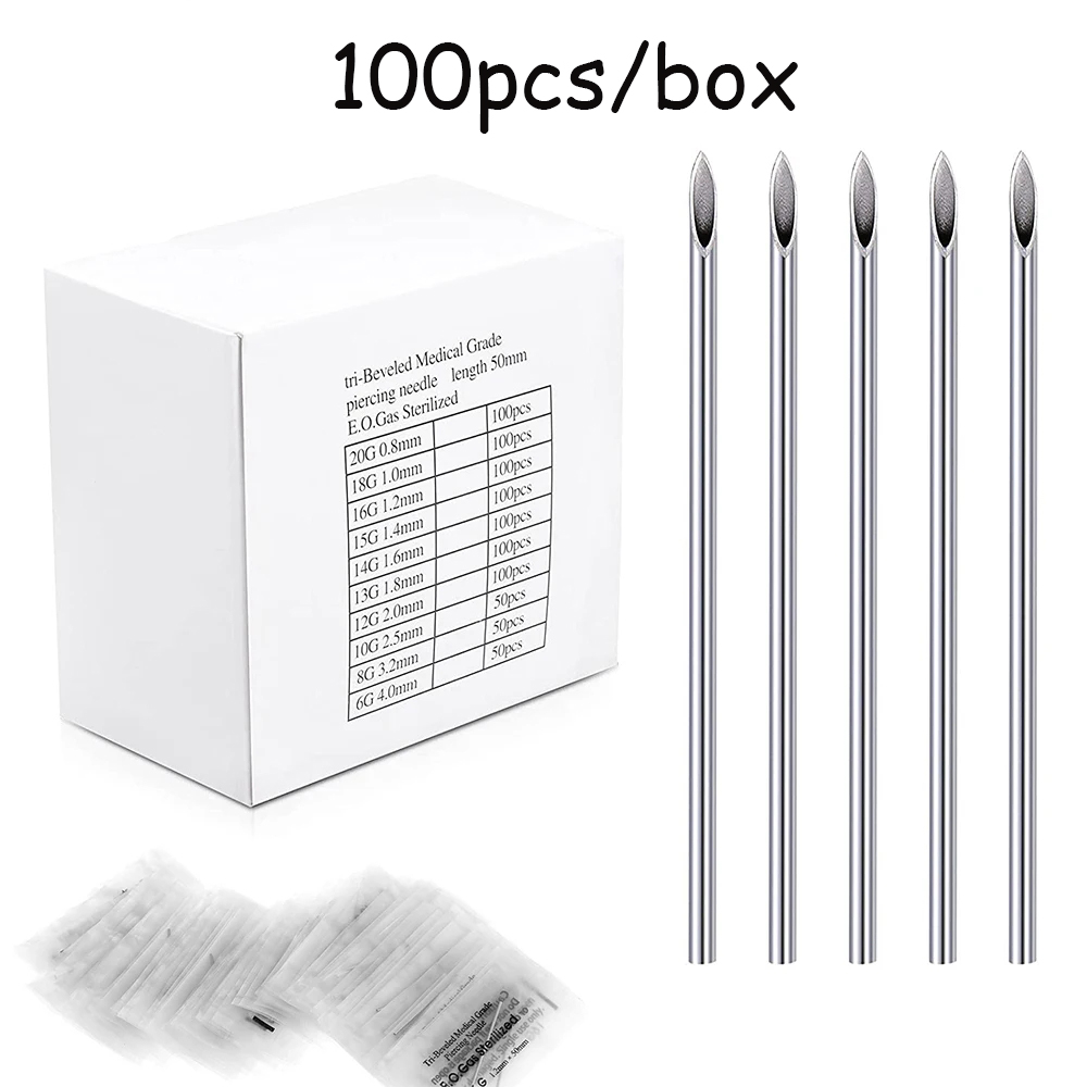 Aguja desechable de acero esté - Body Jewelry Tool reseña y precio