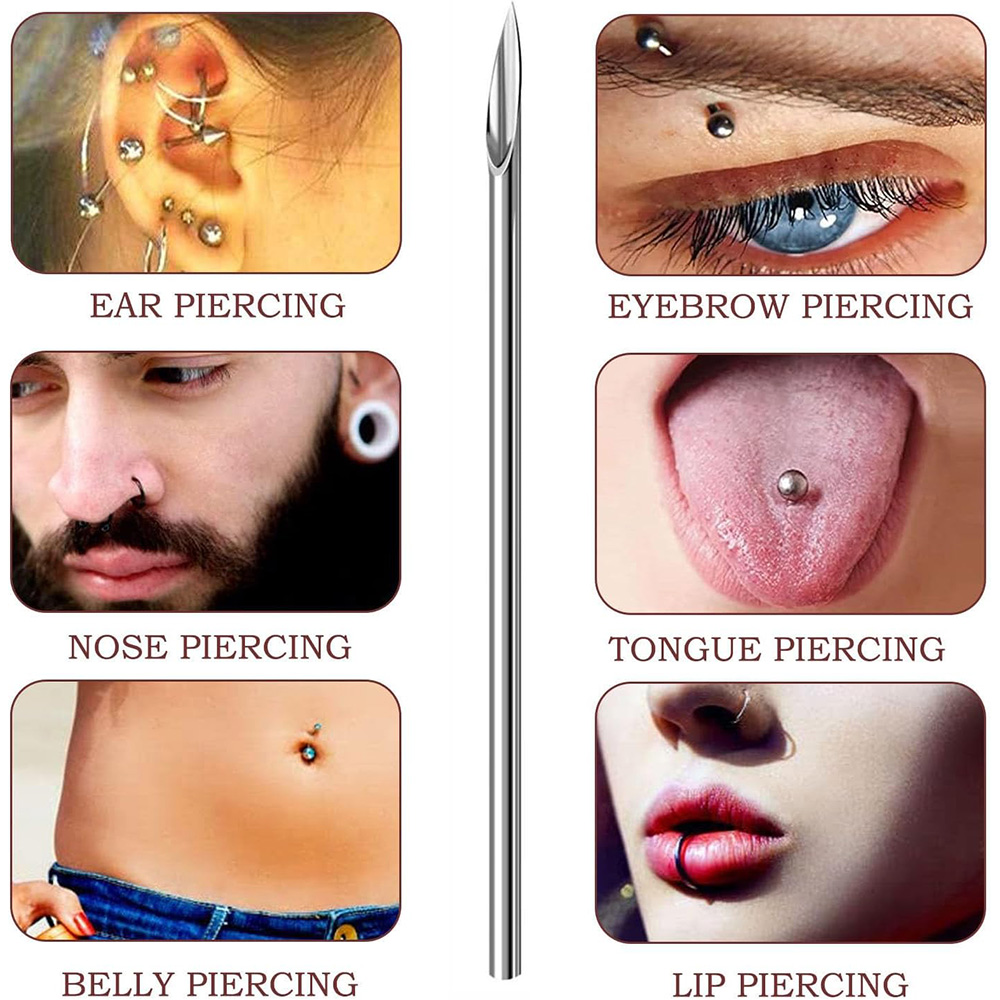 Aguja desechable de acero esté - Body Jewelry Tool reseña y precio