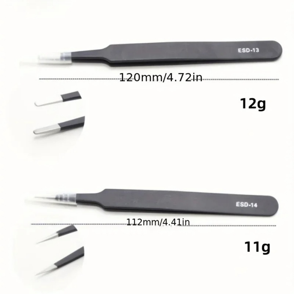 Pinzas ESD de precisión anties - Body Jewelry Tool reseña y precio
