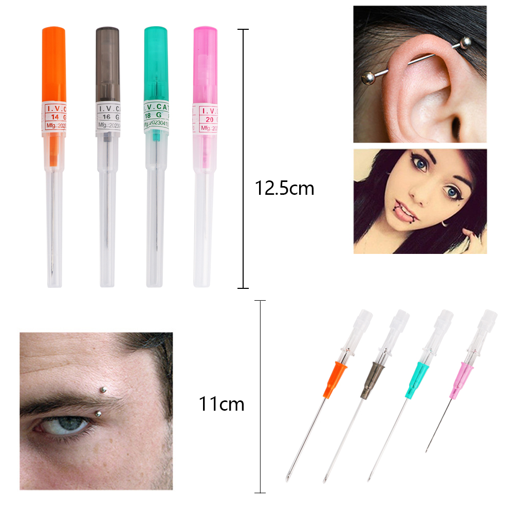 Agujas de Perforación Desechab - Body Jewelry Ear Piercing reseña y precio