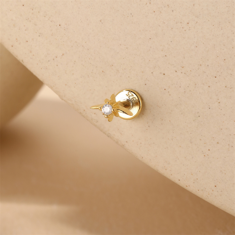 Aide-pendientes de plata de le - Body Jewelry Ear Piercing reseña y precio