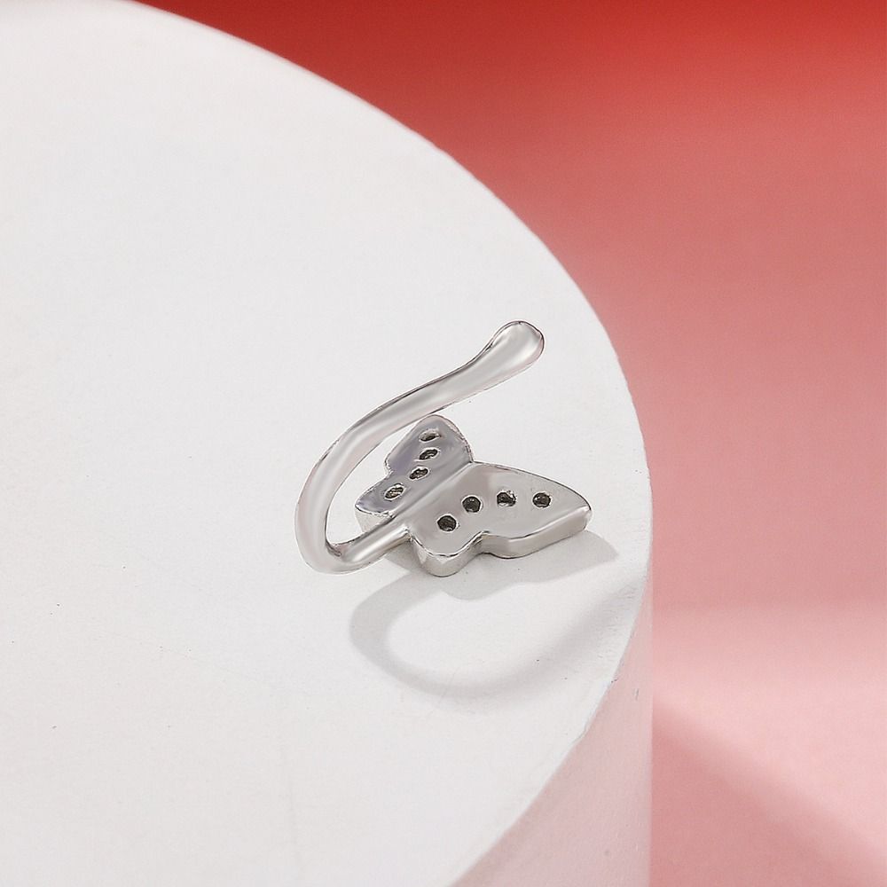 Anillo de nariz de mariposa co - Body Jewelry Ear Piercing reseña y precio