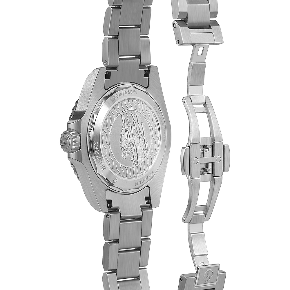 Reloj Boderry de titanio para  - Body Jewelry Titanium reseña y precio