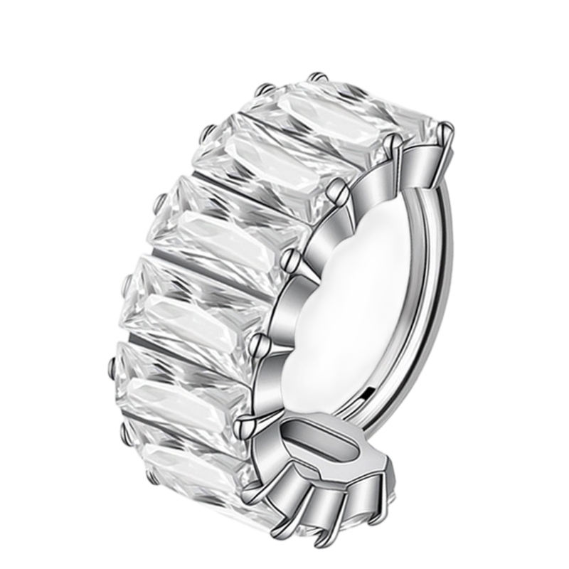 Anillo para tabique nasal, Cli - Body Jewelry For Sensitive Skin reseña y precio