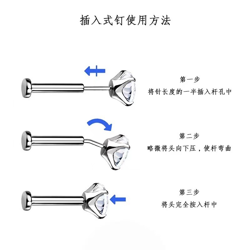 Pendientes de acero inoxidable - Body Jewelry Hot reseña y precio