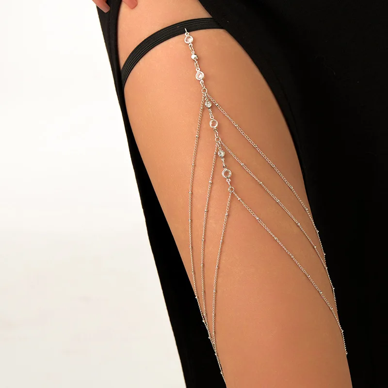Cadena de muslo bohemia de mod - Body Jewelry By The Chain Gang reseña y precio