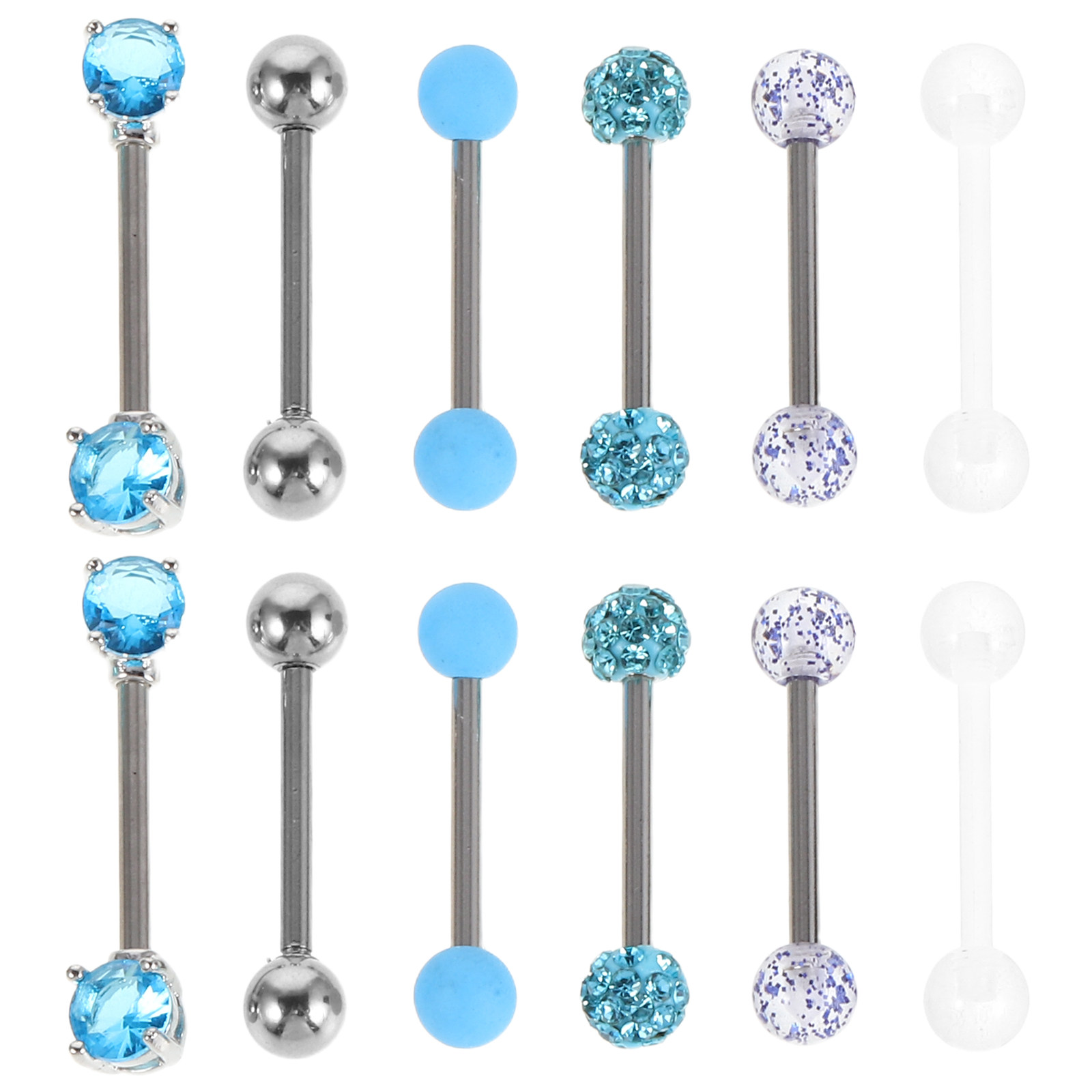 12 piezas de piercing para len - Body Jewelry For Sensitive Skin reseña y precio