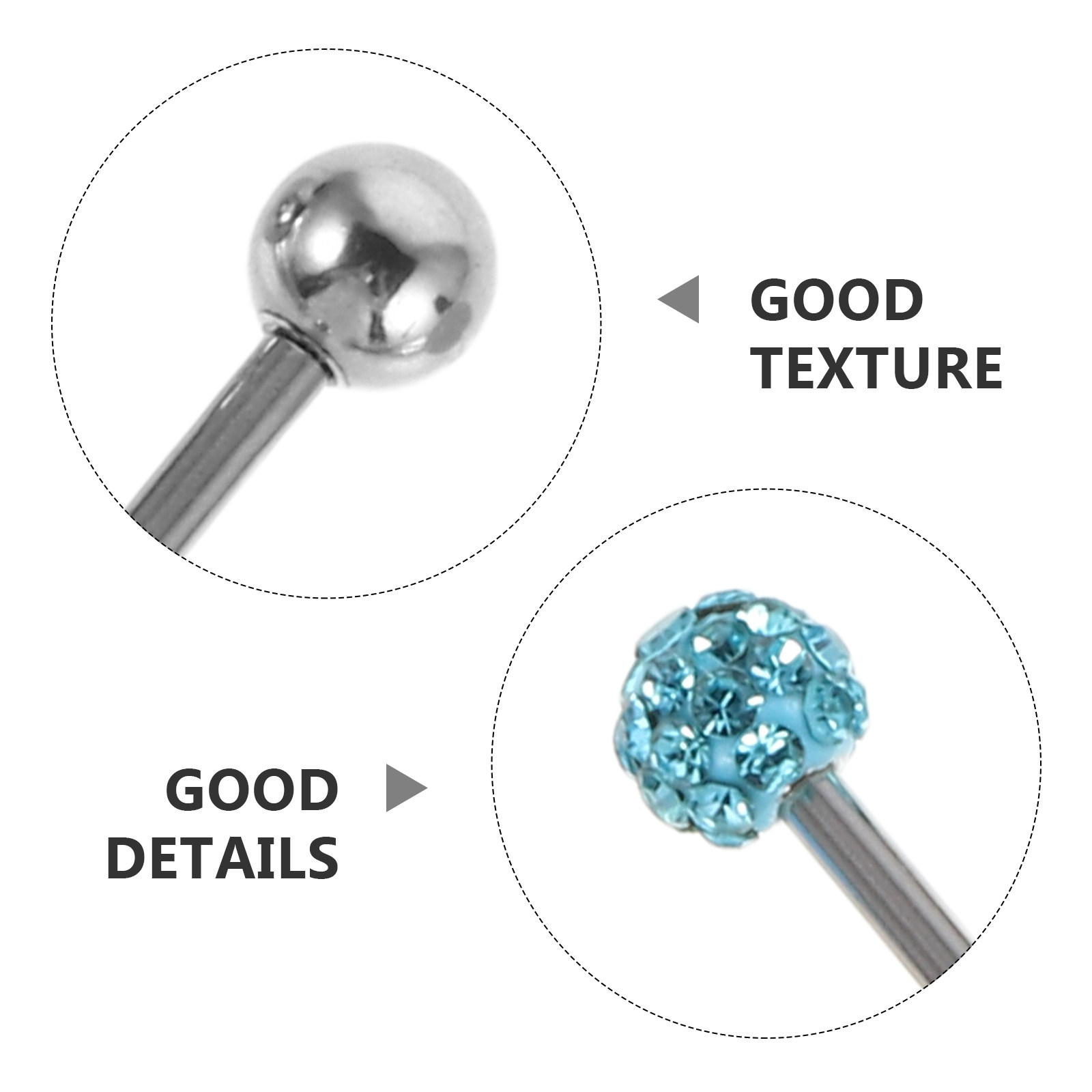 12 piezas de piercing para len - Body Jewelry For Sensitive Skin reseña y precio