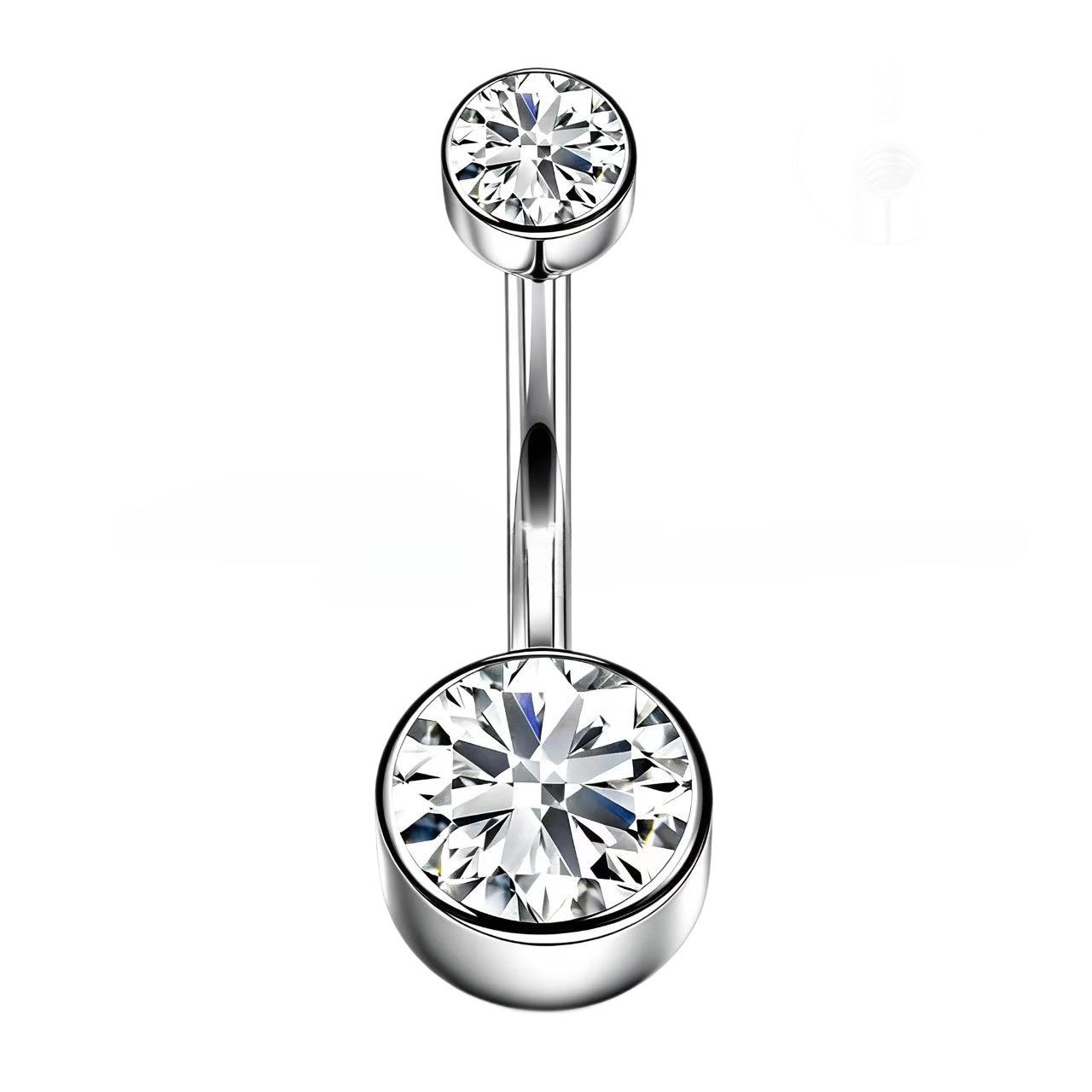 1 Pieza de Anillo de Ombligo H - Body Jewelry For Sensitive Skin reseña y precio