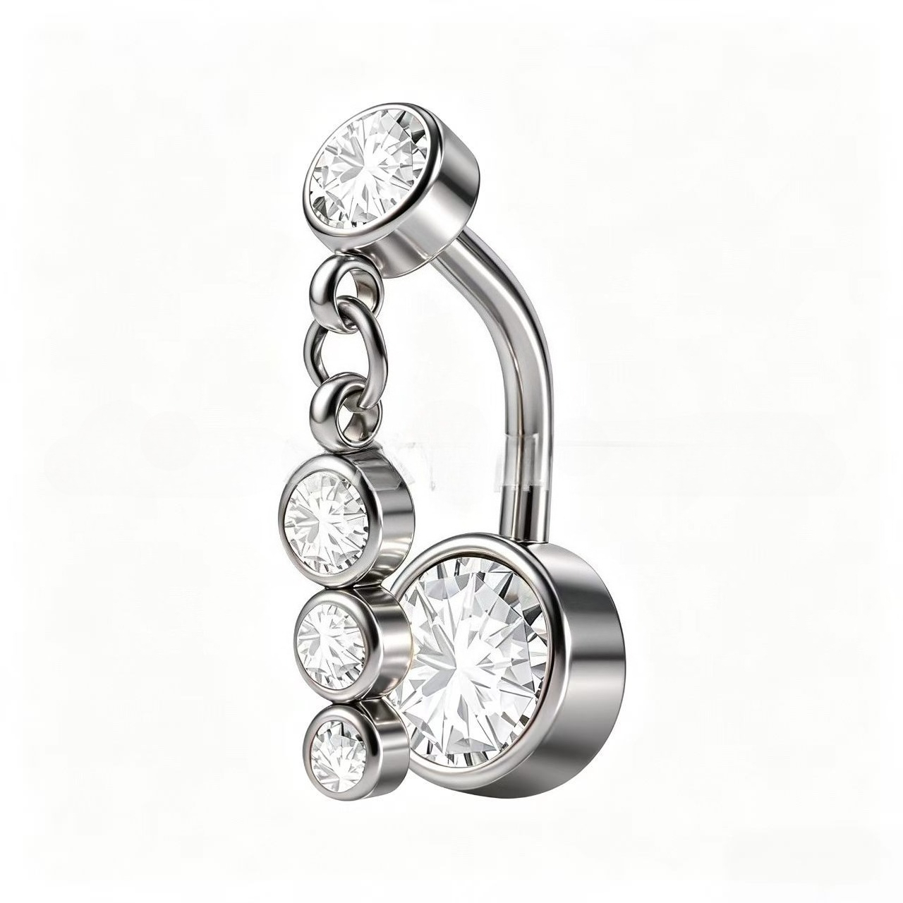 1 Pieza de Anillo de Ombligo H - Body Jewelry For Sensitive Skin reseña y precio