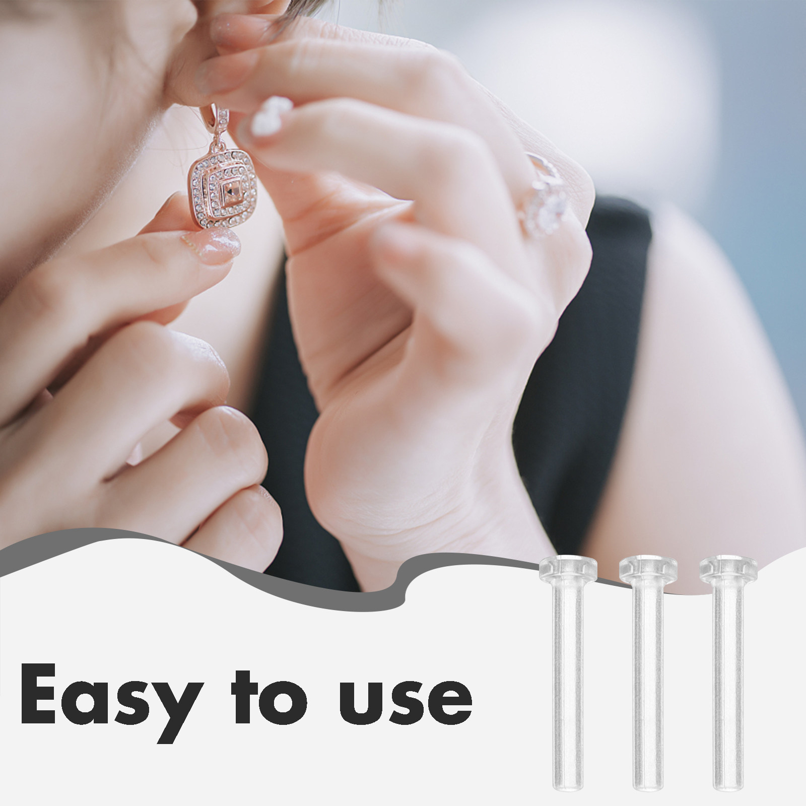 50 protectores transparentes p - Body Jewelry For Sensitive Skin reseña y precio