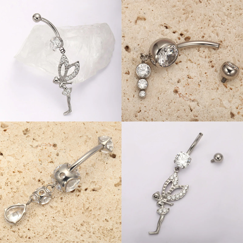 Piercing para Ombligo de Titan - Body Jewelry For Sensitive Skin reseña y precio