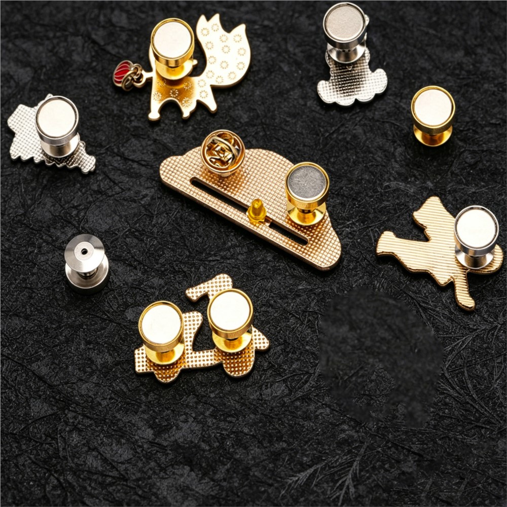 Lote de 10 Broches Magnéticos  - Body Jewelry Top reseña y precio