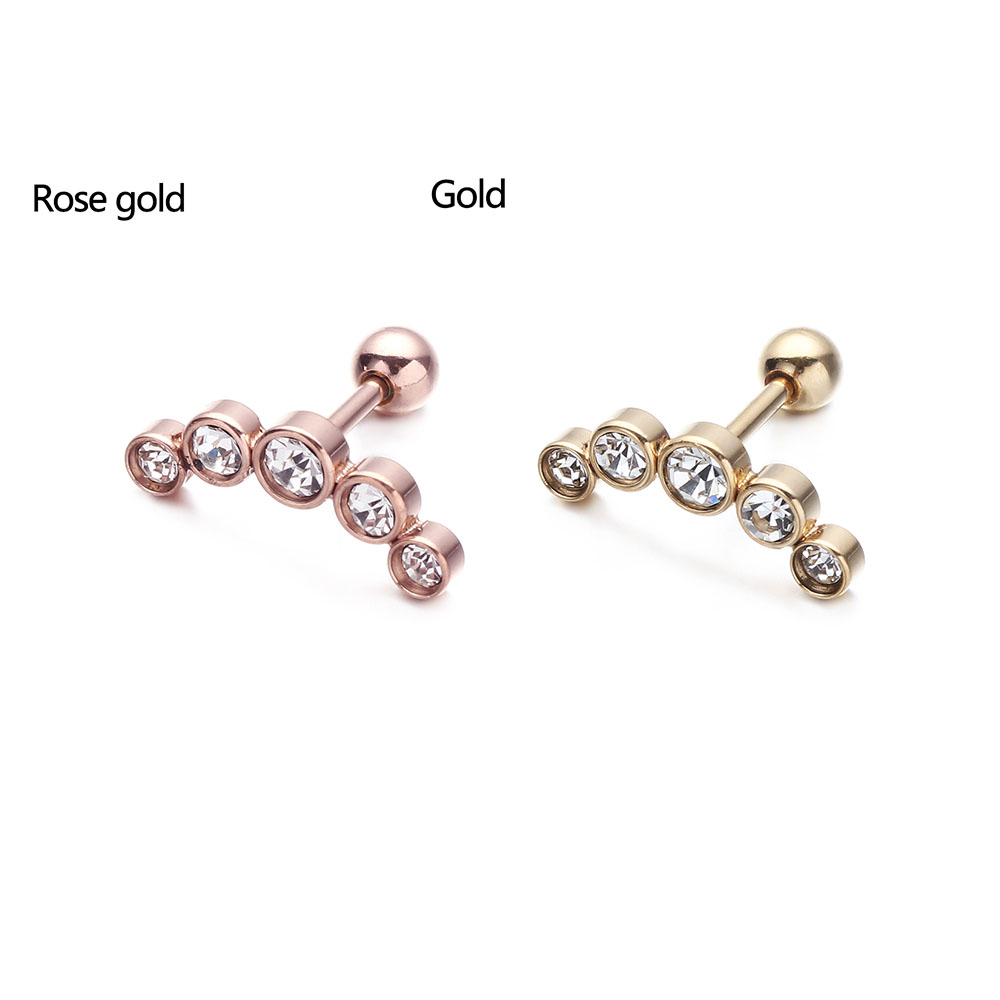 1 Pieza de Pendientes de Barra - Body Jewelry Ear Piercing reseña y precio