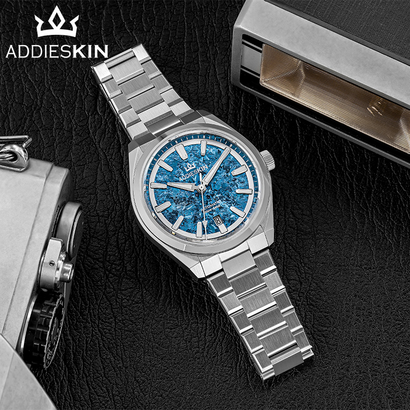 Reloj de lujo ADDIESDIVE con e - Body Jewelry Titanium reseña y precio