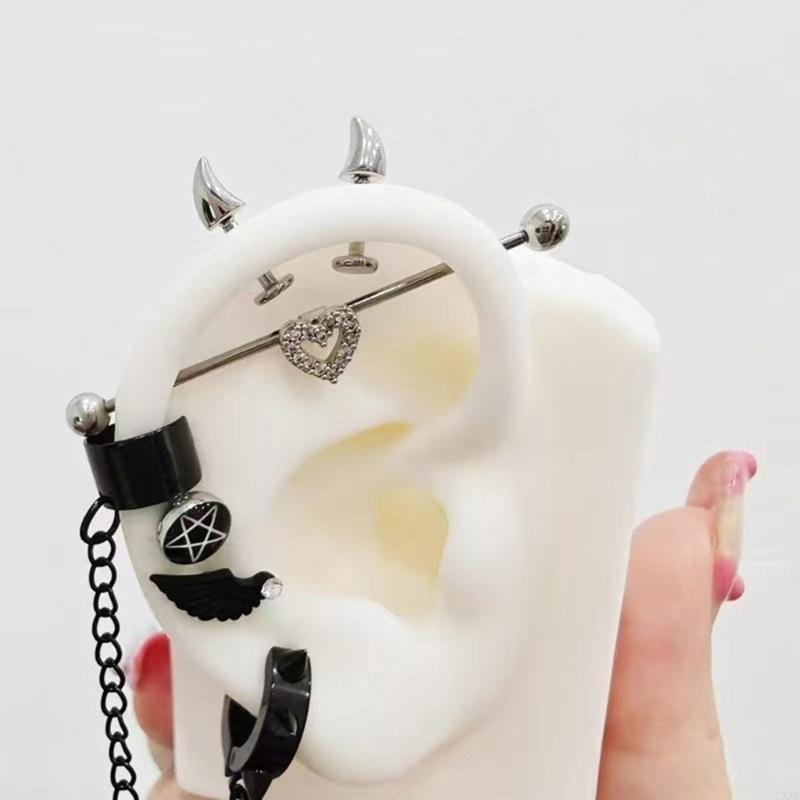 Pendientes elegantes con punta - Body Jewelry For Sensitive Skin reseña y precio