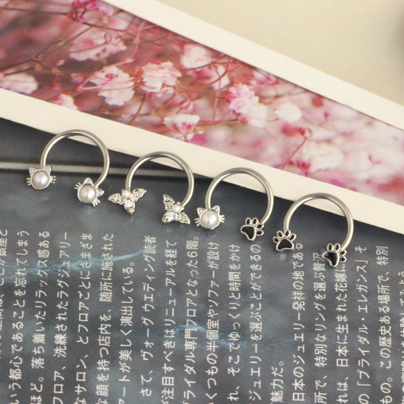 Pendientes de Aro de Acero Qui - Body Jewelry Ear Piercing reseña y precio