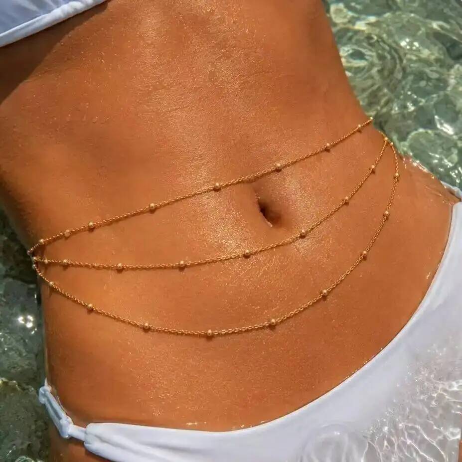 IngeSight.Z Cadena de Cintura  - Body Jewelry Waterproof reseña y precio