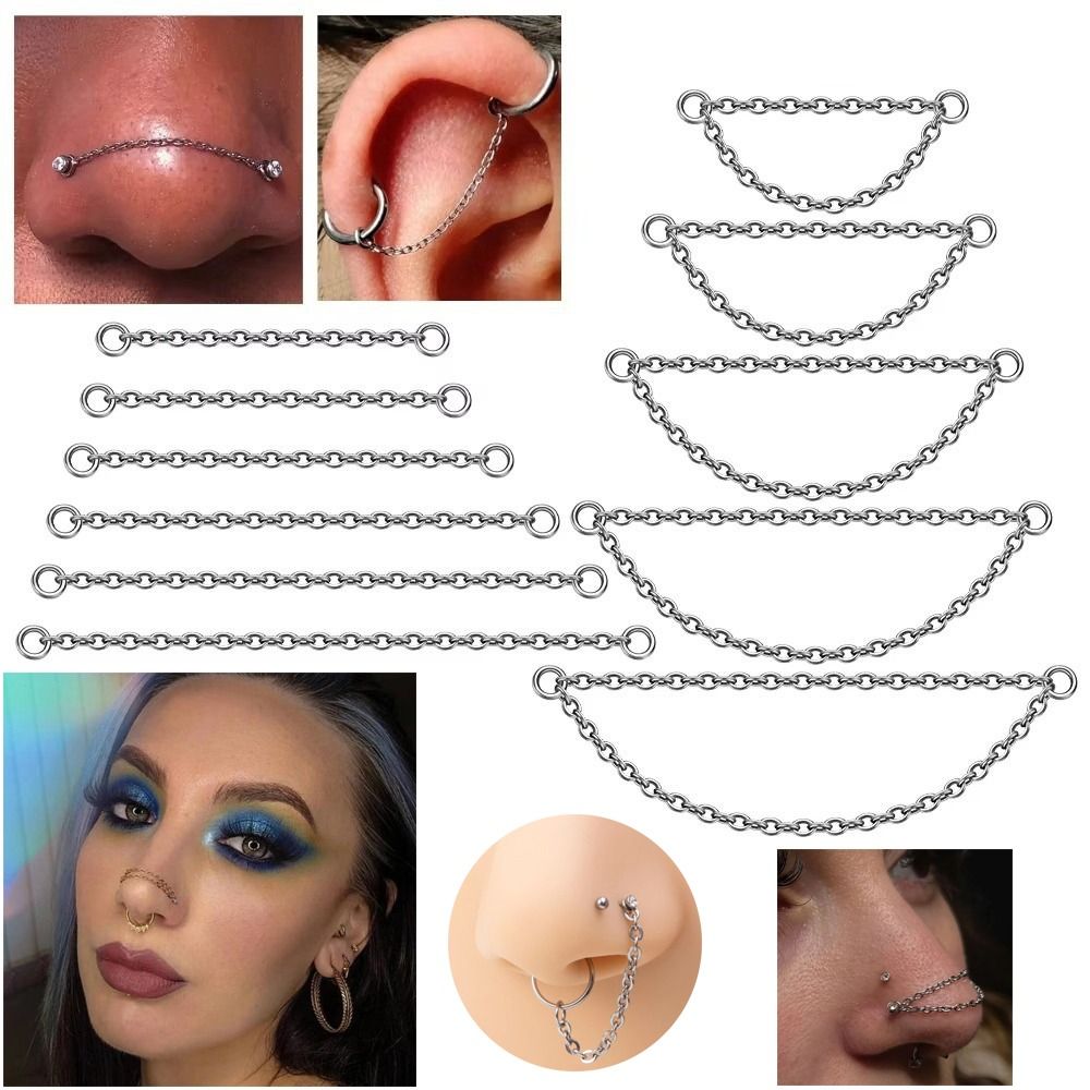 Cadena de titanio de moda para - Body Jewelry Ear Piercing reseña y precio
