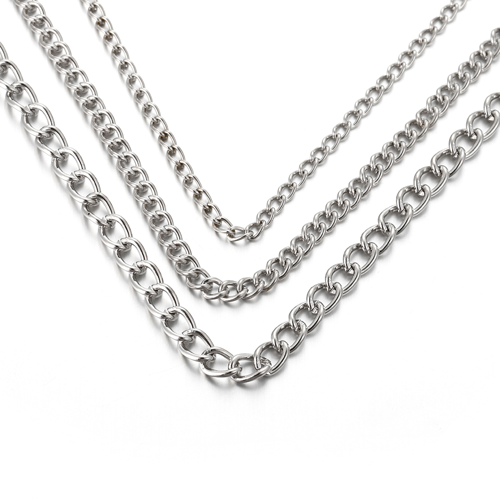 Cadena Delgada de Metal Plano  - Body Jewelry Usa reseña y precio