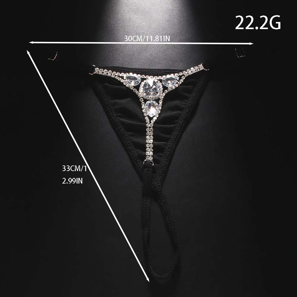 Tanga redonda Sexy con diamant - Body Jewelry Usa reseña y precio