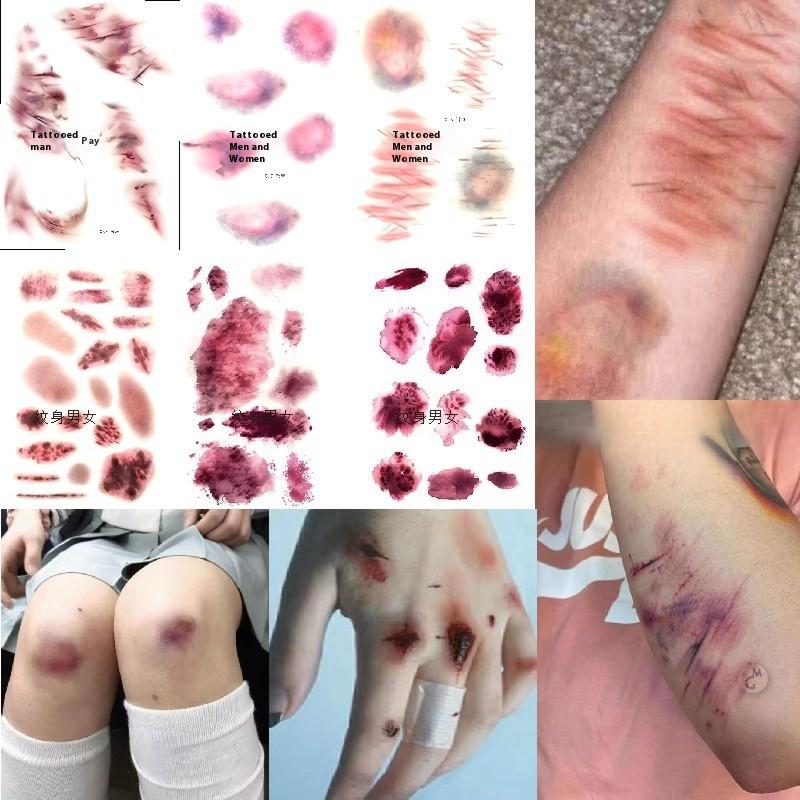 4 hojas de tatuajes temporales - Body Jewelry Waterproof reseña y precio
