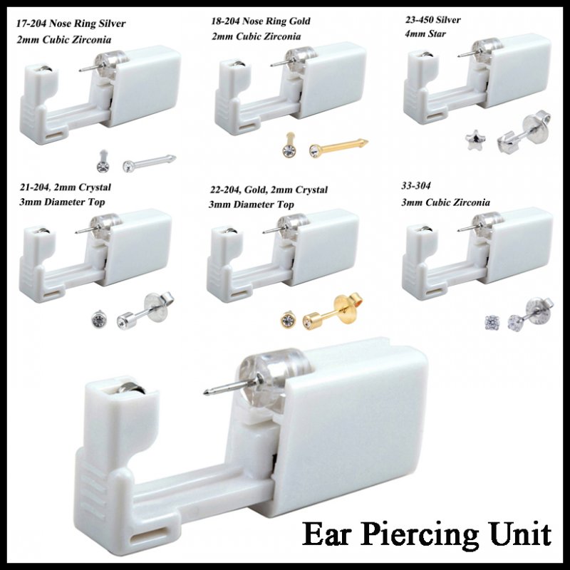 24 unids/caja sin dolor Kit de - Body Jewelry Display Case reseña y precio