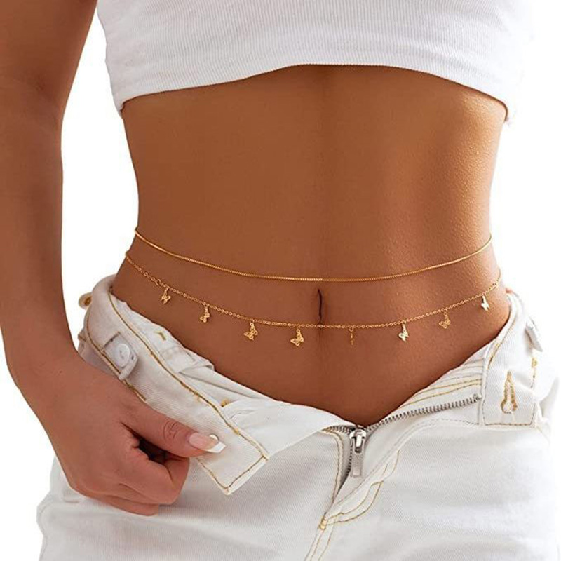 Cadena de cuentas de doble cap - Body Jewelry Usa reseña y precio