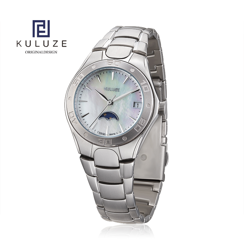 KULUZE-Reloj de titanio para m - Body Jewelry Titanium reseña y precio